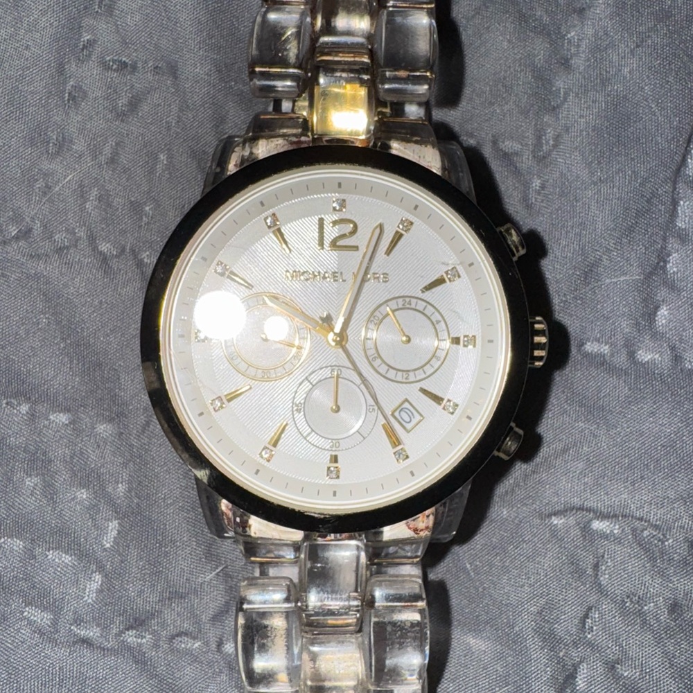 Michael Kors Audrina White/Plastic Ø42 mm